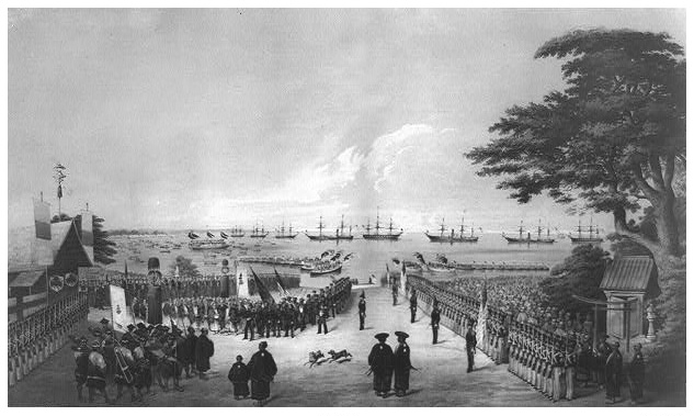 1853PerryInJapan